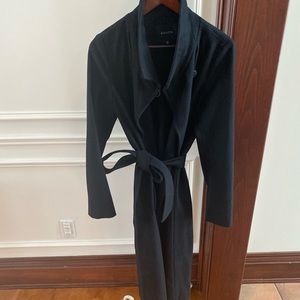 Aritzia Babaton black wool coat
